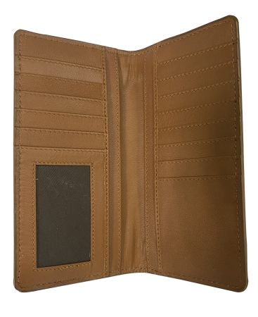 Medium Leather Hair on Cowhide Bifold Wallet #3